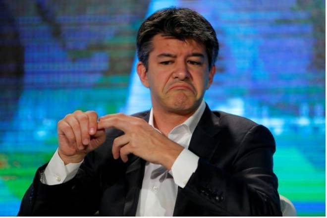 The youthful Kalanick has been the personification of the go-go Silicon Valley disruptor associated with visionary entrepreneurship that upends traditional businesses, accompanies by unfettered growth. (File)