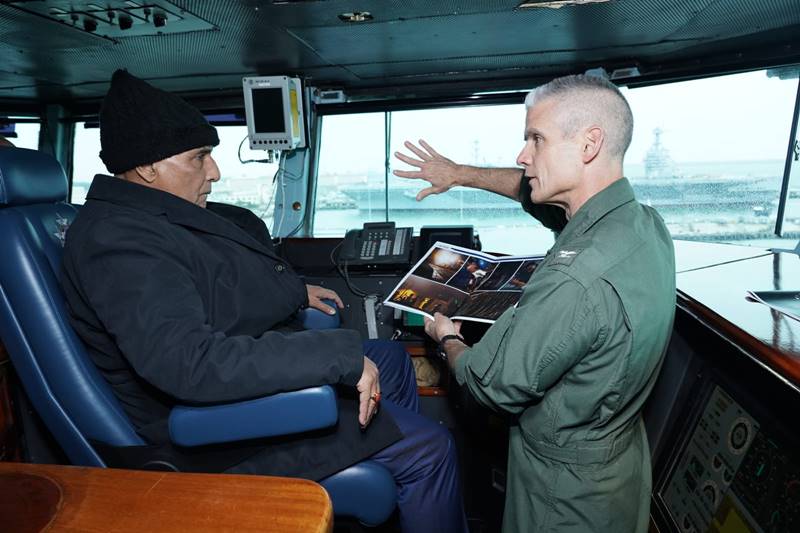 Rajnath Singh, US naval air station, Rajnath Singh in US, india us relation, defence, 2+2 ministerial dialogue, Naval Air Station, defence minister Rajnath Singh, Raksha Mantri Rajnath Singh, Raksha Mantri, American military
