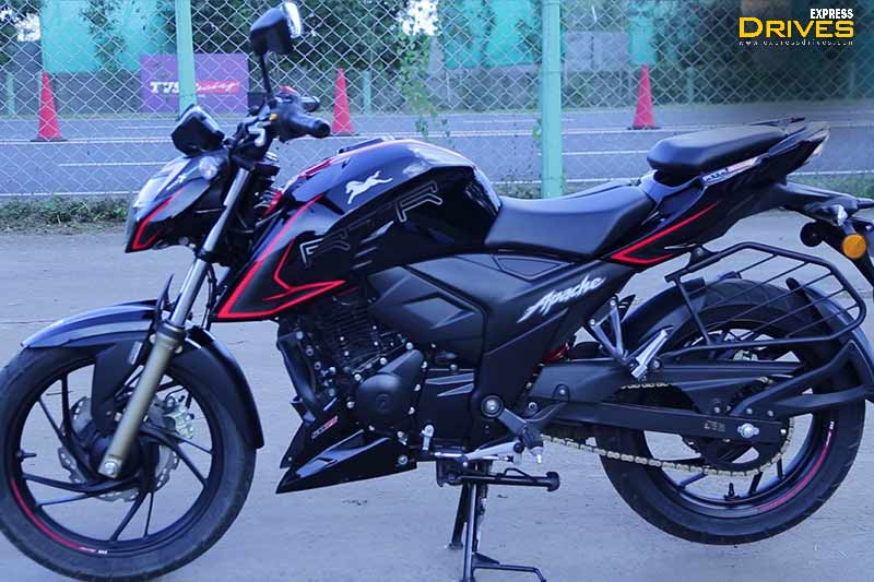 TVS Motor Company launched the new BS6 compliant Apache RTR 160 4V a few days ago. A couple of days back, we got a chance to ride this motorcycle at the company's Hosur racetrack to test its mettle. Over the next few images, we tell you what all has changed on the new model and is it still a value for money offering!