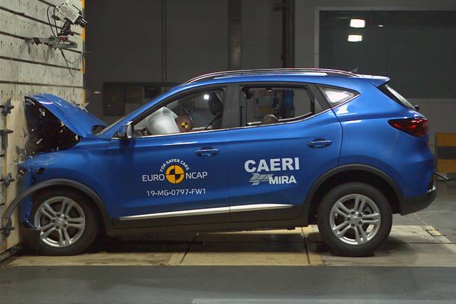 MG ZS EV could be India’s safest electric car: Scores five stars in Euro NCAP crash tests