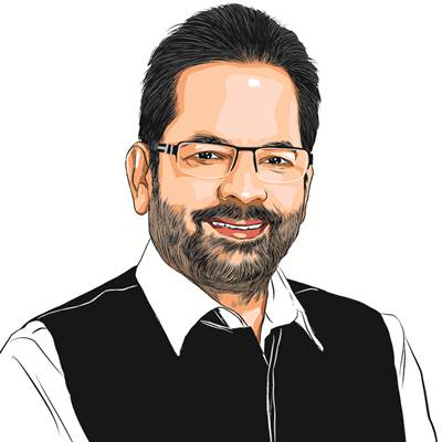 Minority Affairs Minister Mukhtar Abbas Naqvi. (File Photo)