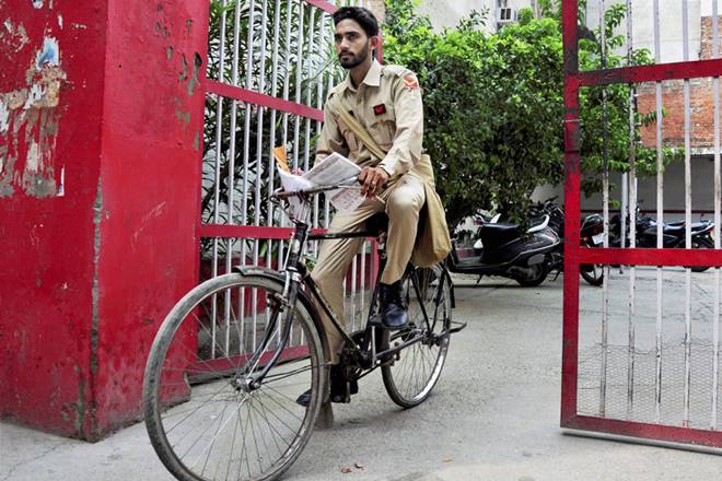 Postmen can sell insurance policies soon. Representational image/PTI`