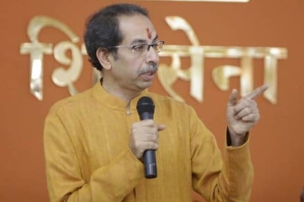 A man in Mumbai was beaten up by Shiv Sena workers for making comments against Maharashtra CM Uddhav Thackeray. A man in Mumbai was beaten up by Shiv Sena workers for making comments against Maharashtra CM Uddhav Thackeray.