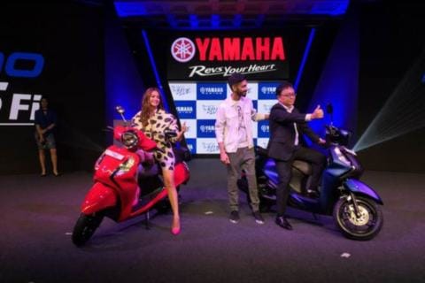 Yamaha vrooms into 125cc scooter segment with Fascino 125 and Ray ZR 125!