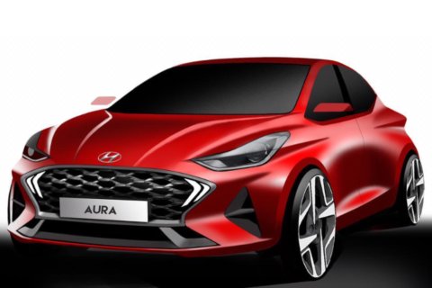 Hyundai Aura design sketches revealed: World premier of Maruti Dzire rival on 19th Dec!