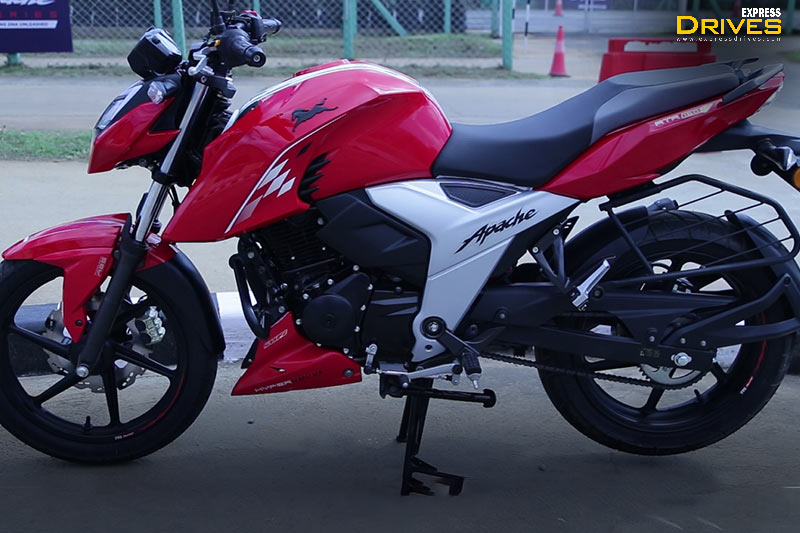 TVS Motor Company recently launched the 2020 Apache RTR 160 4V BS6 and the new model sees multiple changes compared to the previous BS4 model. In this image gallery, we take you through different aspects and angles of the motorcycle. Do let us know how you find the new BS6 compliant Apache RTR 160 4V when it comes to the aesthetics and if you think it will increase worries for the Bajaj Pulsar?
