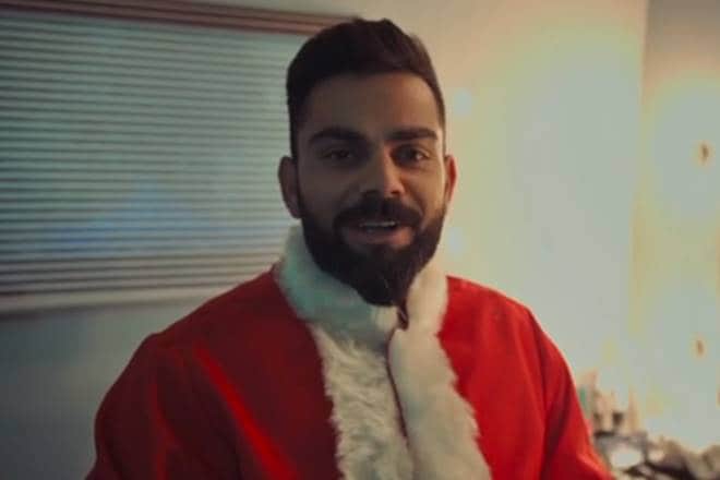 virat kohli, virat kohli santa claus ad, virat kohli star sports video, virat kohli hotstar ad, hotstar app, virat kohli, sports news, indian cricket team, india vs west indies, virat kohli, virat kohli santa claus ad, virat kohli star sports video, virat kohli hotstar ad, hotstar app, virat kohli, sports news, indian cricket team, india vs west indies,