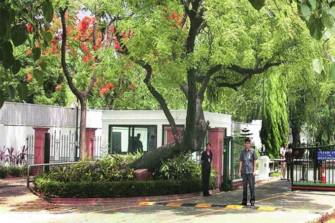 Prime Minister's residence at 7 Lok Kalyan Marg. (IE) Prime Minister's residence at 7 Lok Kalyan Marg. (IE)