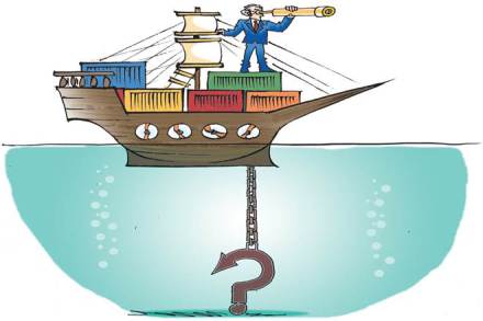 One needs to look at the supply and demand sides of both exports and imports to answer the first question. 