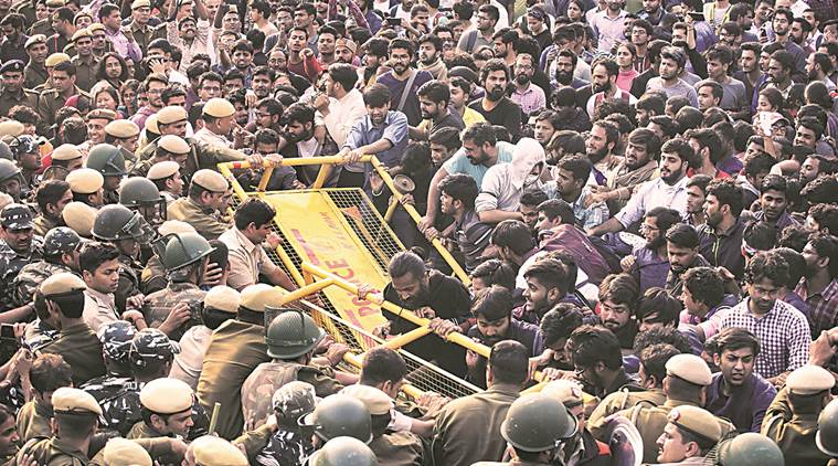 The students have been demanding a complete rollback of the fee hike. (Reuters)