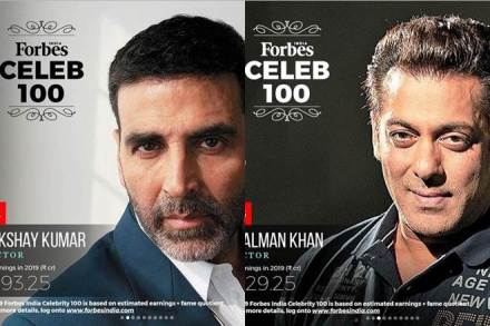 Virat Kohli, Akshay Kumar, Salman Khan, Vicky Kaushal, Forbes list, Forbes India Celebrity 100 list, forbes list 2019, forbes top 100