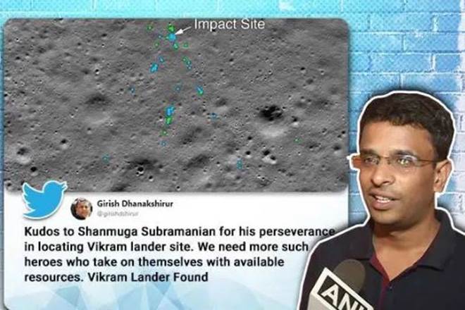 Chennai-techie,ISRO,Shanmuga Subramanian,chandrayaan 2, NASA,Lennox India Technology Centre,SPACEX,Lunar Reconnaissance Orbiter mission,John Keller
