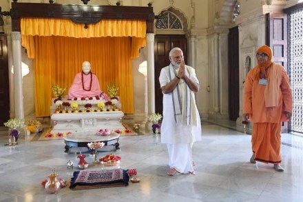 Modi said some sections with political interests were deliberately spreading rumours about the new citizenship law, despite “complete clarity” on the CAA. (Twitter image)