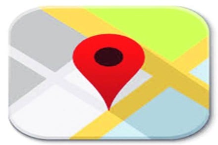 Your phone has a GPS receiver, which, when turned on, is pinged by nearby satellites, which help triangulate the position.