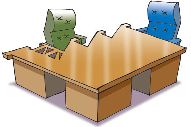 The earlier directive to implement the split in the roles was done following recommendations by the Sebi-appointed Kotak committee on corporate governance. (Illustration: rohnit phore)