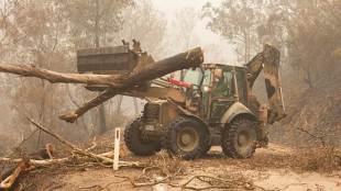 The scale of the devastation that the forest fires have inflicted on Australia is unheard-of. (AP Photo)