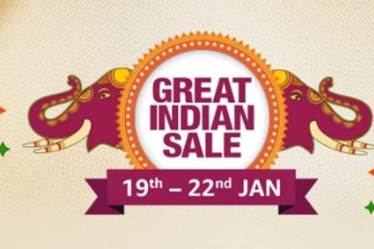 The e-commerce giant has announced its four days 'Great Indian Sale' from January 19, 2020, to January 22, 2020.