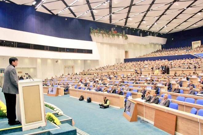 "The operationalisation of POLNET 2.0 is a big achievement for the country and the DCPW is to be complimented for rendering this task. This system will work in any weather," Rai said while launching the facility at Vigyan Bhawan here. (Twitter image) "The operationalisation of POLNET 2.0 is a big achievement for the country and the DCPW is to be complimented for rendering this task. This system will work in any weather," Rai said while launching the facility at Vigyan Bhawan here. (Twitter image)