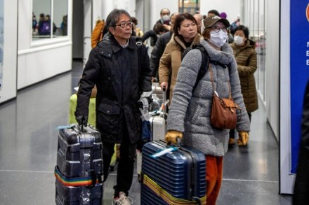 Chinese tourist numbers then fell by around a third. (Reuters image)