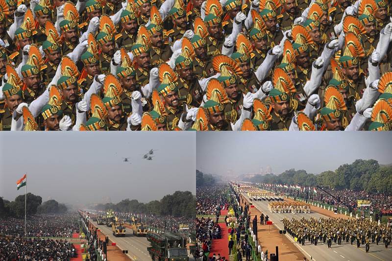 India celebrated its 71st Republic Day on Sunday, January 26, 2020. Massive security arrangement was put in place across the national capital for Republic Day. More than ten thousand security personnel were deployed to keep a tight vigil and prevent any untoward incident. Sharpshooters and snipers were deployed over high rise buildings to keep a close watch on the parade from Rajpath to the Red Fort. (AP Photo)