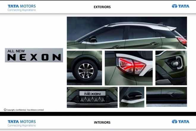 Tata Nexon facelift brochure leaked: Rs 1.4 lakh price hike on BS6 model