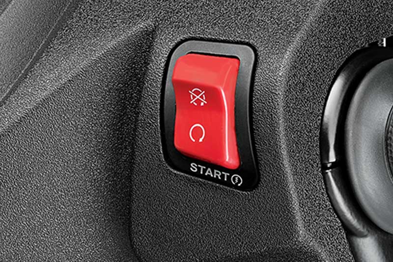 The scooter gets a start-stop button on the right with the help of which you can start and stop the scooter with ease. This need not be confused with the start-stop tech that comes on the Activa 125 in which the engine on the scooter shuts down automatically under specific conditions for fuel saving.