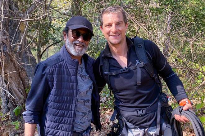 rajinikanth bandipur, rajinikanth man vs wild, rajinikanth bear grylls, man vs wild rajinikanth, man vs wild rajinikanth episode, into the wild with bear gryllsman vs wild rajini episode, bear grylls man vs wild, bear grylls rajinikanth,