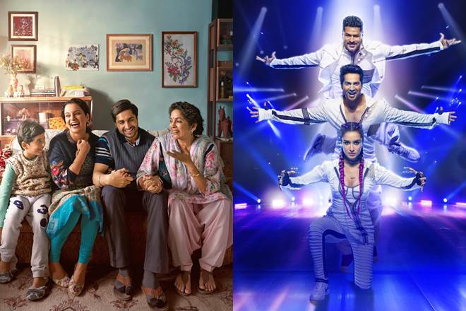 Panga, Street Dancer 3D, box office collections, Bollywood films of 2020, movies of 2020, box office reports, kangana ranaut, varun dhawan, remo d’souza, prabhu deva, shraddha kapoor