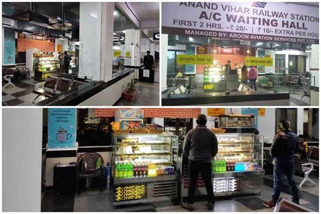 anand vihar railway station, anand vihar railway station code, anand vihar railway station waiting room, anand vihar terminal railway station waiting room, ac waiting room at anand vihar railway station
