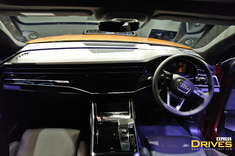 Just as the exteriors, Audi is also offering a plethora of customization options. From leather packages to wood-inlays, the list includes it all. Not only this, but customers of the Q8 will be able to choose from as much as 11 interior trim options with 9 wooden inlays on offer as well.