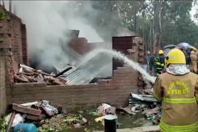 fireworks factory explosion, fireworks factory blast, naihati fireworks factory blast, fireworks factory, naihati blast