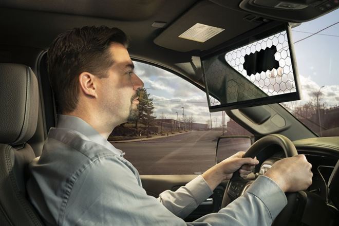 Bosch unveils smart visors for car drivers to block out glare from the sun