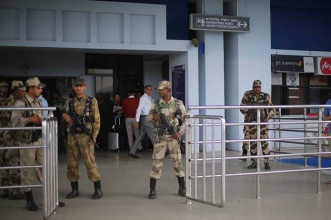 The Central Industrial Security Force is designated as the primary force to guard 61 civil airports in the country. The Central Industrial Security Force is designated as the primary force to guard 61 civil airports in the country.