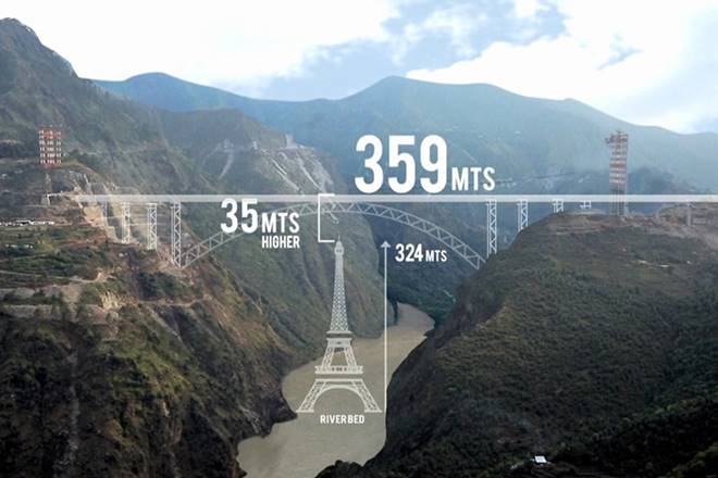 Chenab bridge Chenab bridge