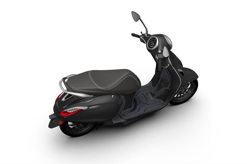 In terms of aesthetics, Bajaj Chetak gets an all-LED headlamp with LED DRLs. The overall styling shouts out loud the old-school appeal and the scooter looks quite appealing with a curvaceous body. In fact, from some angles, it actually resembles a lot with some of the Vespa scooters.