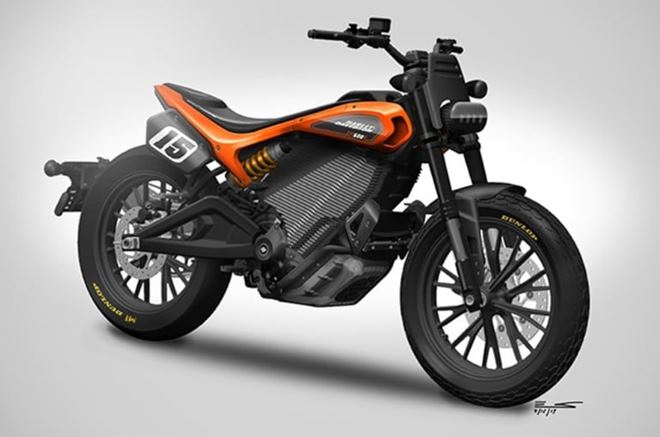 Harley-Davidson Mid Power concept sketch