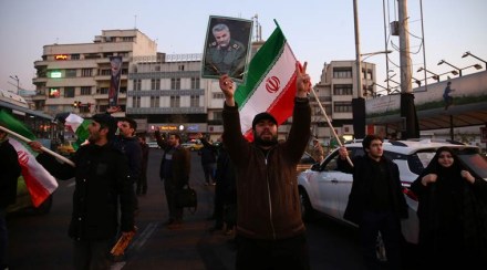 Iran often refers to regional countries and forces opposed to Israel and the United States as a "resistance" front. (Reuters)