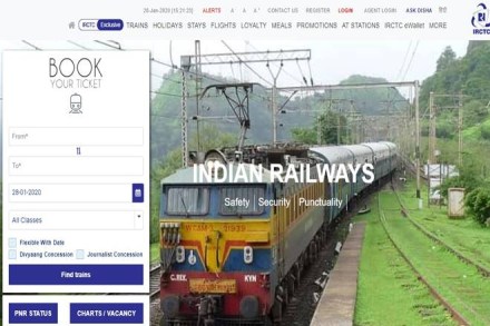 irctc tickets