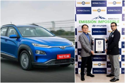 Hyundai Kona EV reaches the highest altitude for an electric car: Makes it to Guinness World Records!