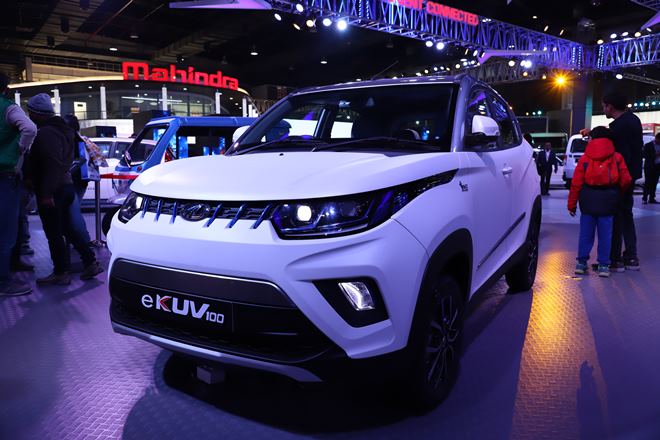 mahindra ekuv100 electric car