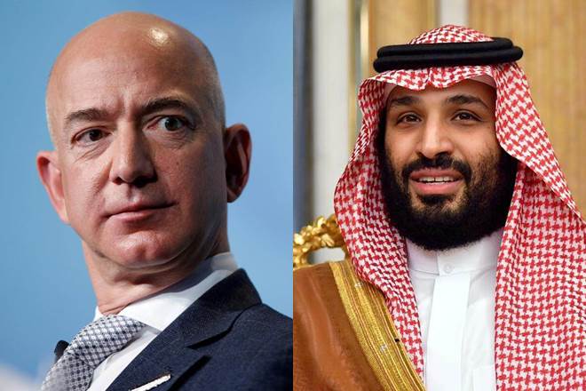 Jeff Bezos mobile hack, Saudi arabia, Saudi Crown Prince, Mohammed bin Salman, Amazon, Jeff Bezos, Jeff Bezos phone hacked