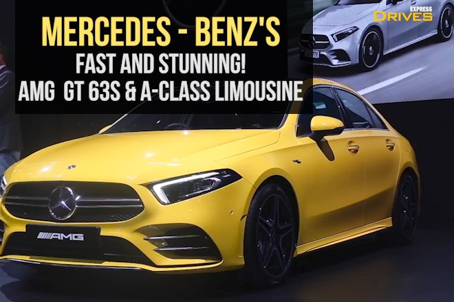 AUTO EXPO 2020: Mercedes Benz's new A-Class Limousine & fastest AMG comes to India!