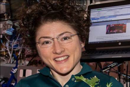 Koch called three-time flyer Whitson "a heroine of mine" and a "mentor" in the space programme after she surpassed the 59-year-old's record. (NASA Image) Koch called three-time flyer Whitson "a heroine of mine" and a "mentor" in the space programme after she surpassed the 59-year-old's record. (NASA Image)