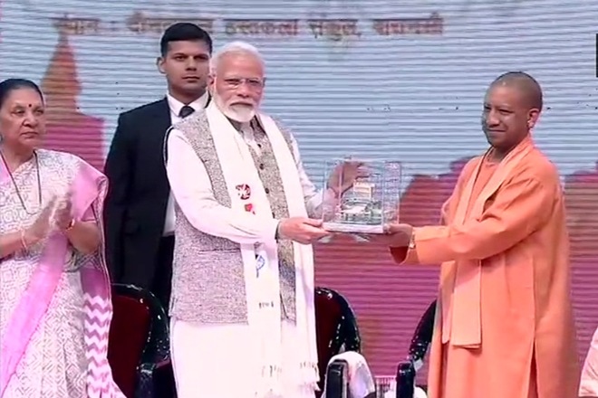 'Kashi Ek Roop Anek' showcased products from over 10,000 artisans from all over Uttar Pradesh. (ANI Image)