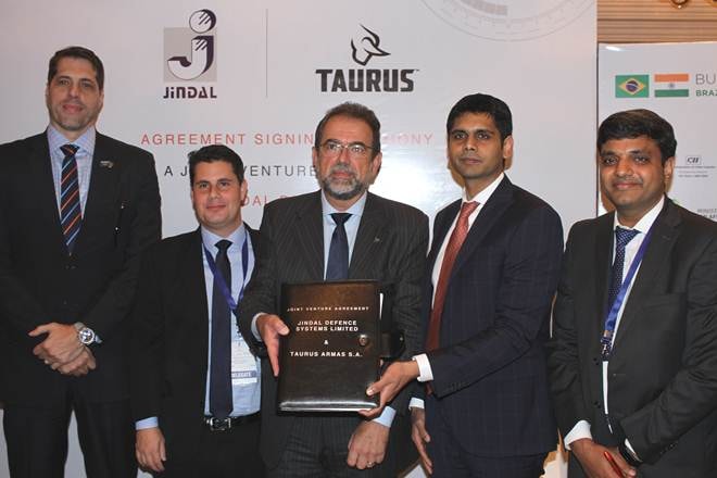 Promoter, Jindal Defence, Mr Abhyuday Jindal (second from right)
