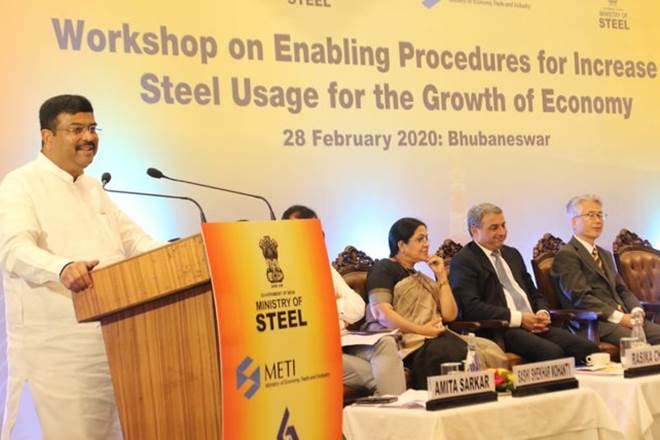 Pradhan was speaking here at a workshop on 'Enabling Procedures for Increase of Steel Usage for the Growth of Economy'. (Twitter image)