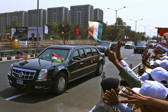 trump india visit, donald trump india visit, donald trump india visit 2020, trump india visit 2020, PM Modi welcomes US President, Melania, Modi, Sabarmati ashram, Motera stadium, Taj Mahal, ITC Delhi