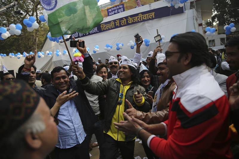 Delhi election, Delhi election result live, Delhi election 2020 result, Delhi election live update, Delhi election result eci, Delhi election result seat wise, arvind kejriwal, arvind kejriwal election result