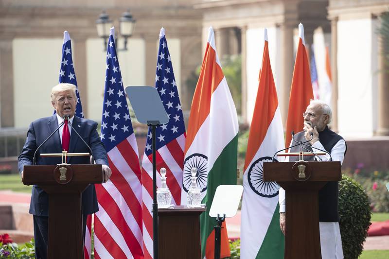 trump india visit, donald trump india visit, donald trump india visit 2020, trump india visit 2020, PM Modi welcomes US President, Melania, Modi, Sabarmati ashram, Motera stadium, Taj Mahal, ITC Delhi