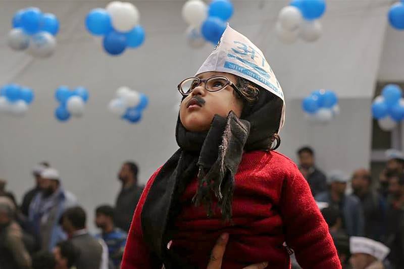 Delhi election, Delhi election result live, Delhi election 2020 result, Delhi election live update, Delhi election result eci, Delhi election result seat wise, arvind kejriwal, arvind kejriwal election result